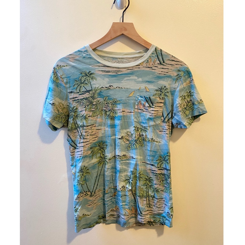 J.CREW HAWAII TSHIRT SZ S
